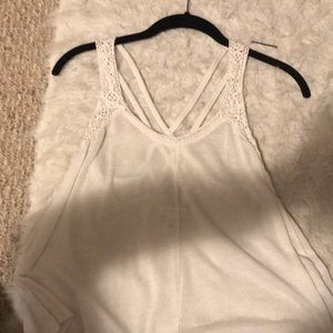 White tank top